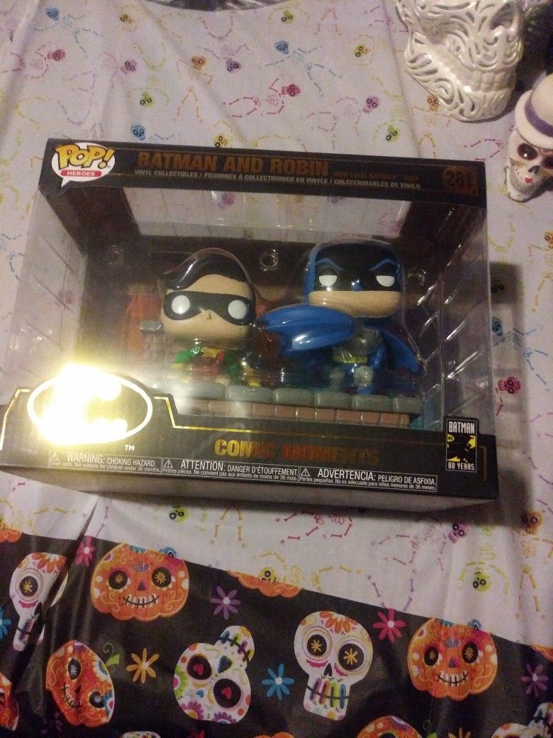 Bat Man And Robin Funko