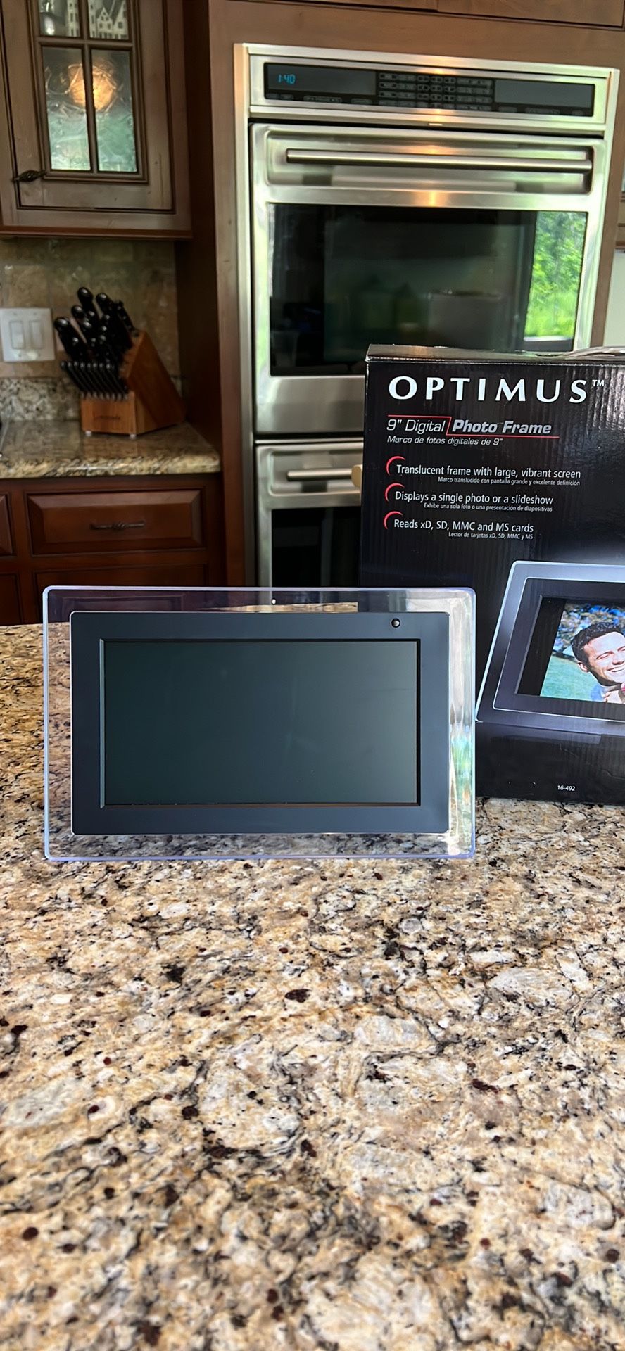 New Optimus 9 In Digital Photo Frame