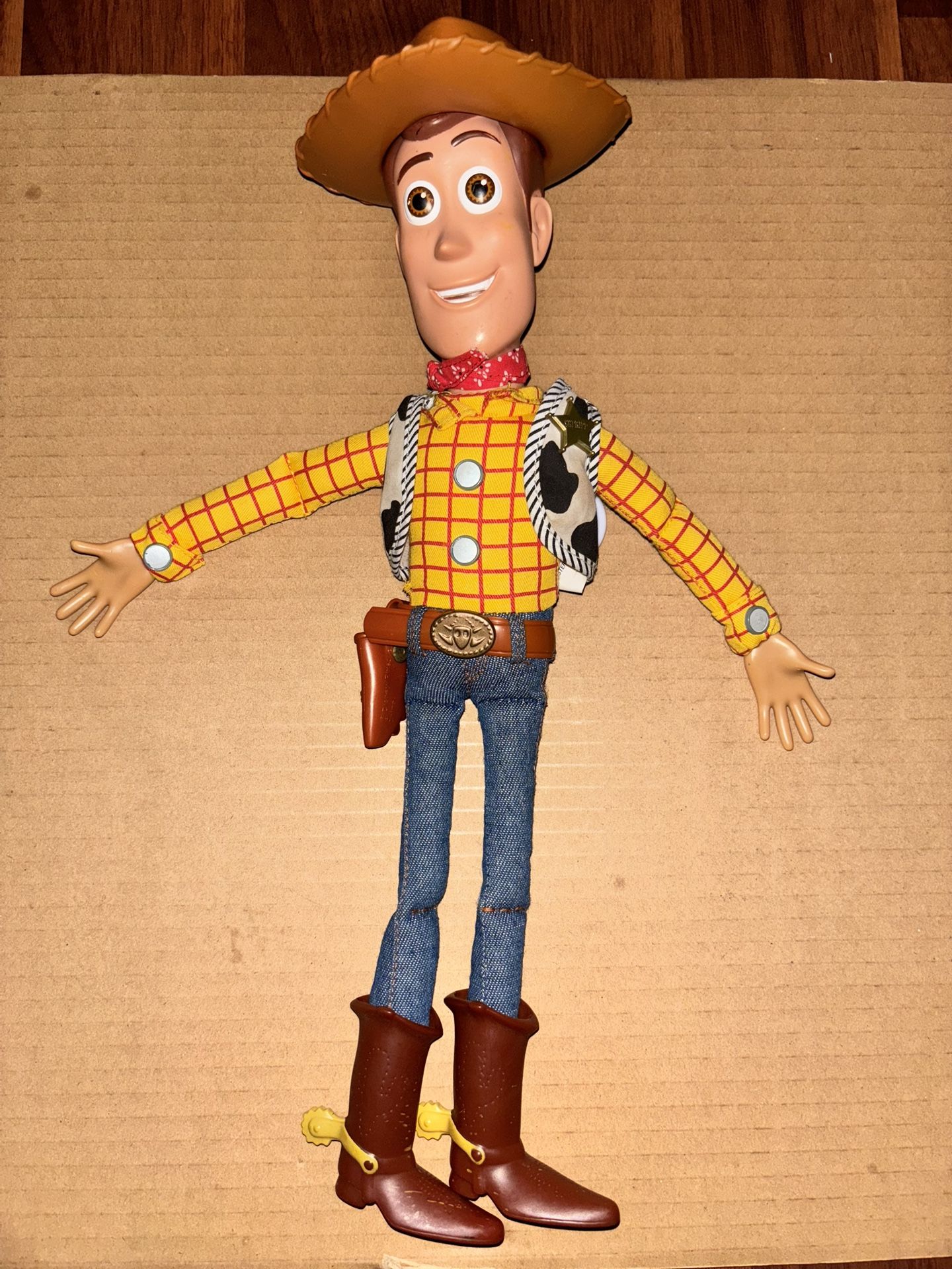 Toy Story Woody Talking Doll Pull String 15”