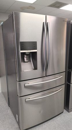 Samsung 4-Door Stainless Steel Fridge
