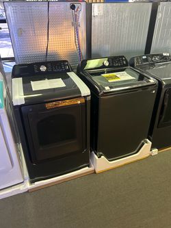 Samsung Top Load Washer and Gas Dryer