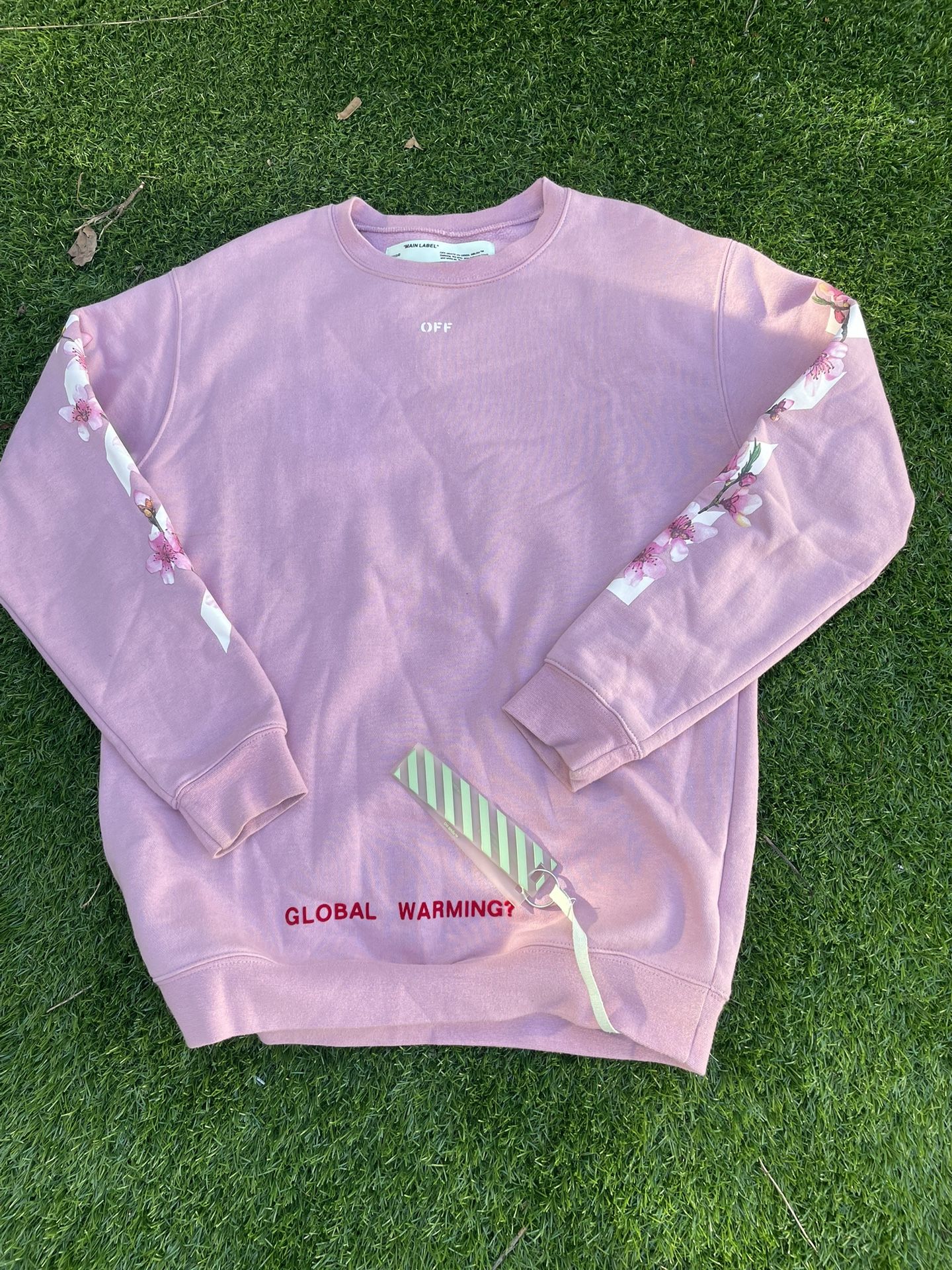 Off-White Global Warming Blossom Sweater