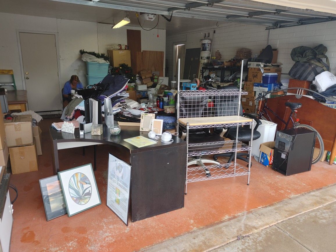 ALL ITEMS ARE JUST MAKE REASONABLE OFFERS
SEE ALL PHOTOS - 550 plus items - SERIOUS INQUIRIES ONLY
File Cabinet Safe, BMW Rims, Kitchen, Stereos, Ra