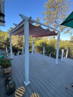 Retractable Pergola Shade