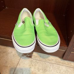 VANS NEW Limited edt neon green  7.5 W size 6 Men Unisex 