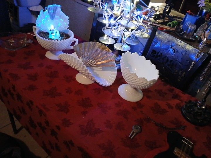 Old Milkglass Bowls