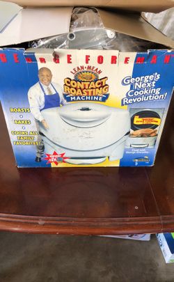 George foreman contact roasting machine