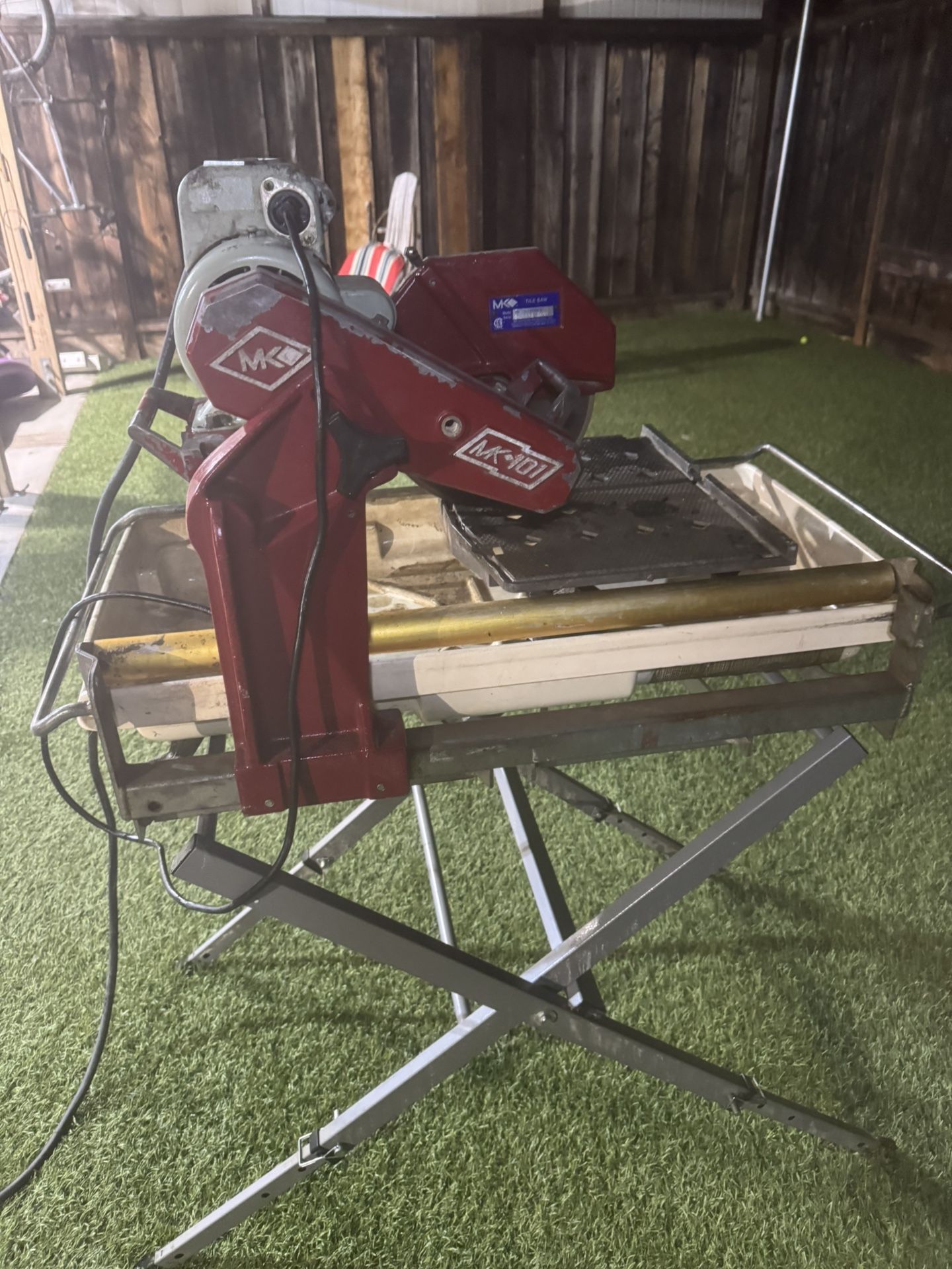 Mk Tile Wet Saw $300