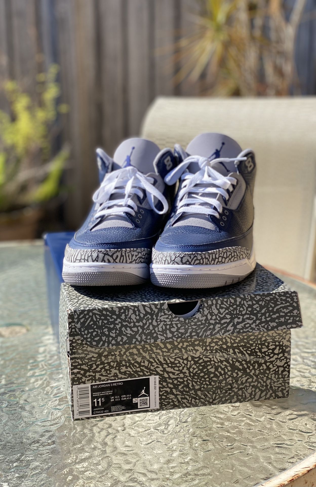 Jordan Retro Georgetown (2021) Size