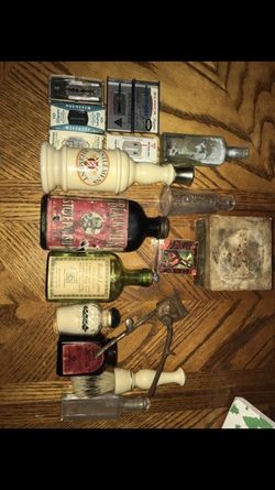 Antique shaving stuff