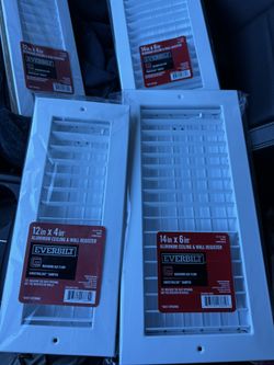 Ac Register 14x6 And 12x4