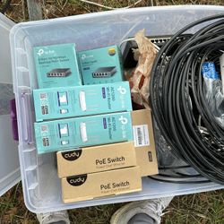 Outdoor Networking Switch Gear. Weatherproof Boxes Cat 6