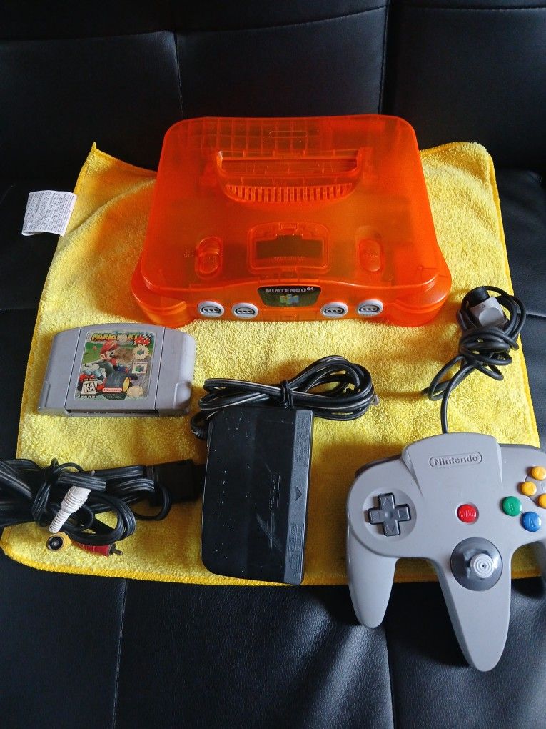 任天堂64 Nintendo 64 Third Party Orange