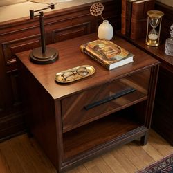Midcentury Wooden Side Table