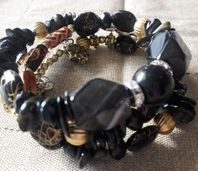 Bohemian bangle bracelet