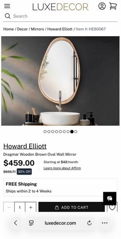 Howard Elliot Mirror/Espejo