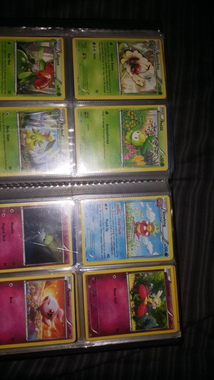Pokemon cards halo basic mega card