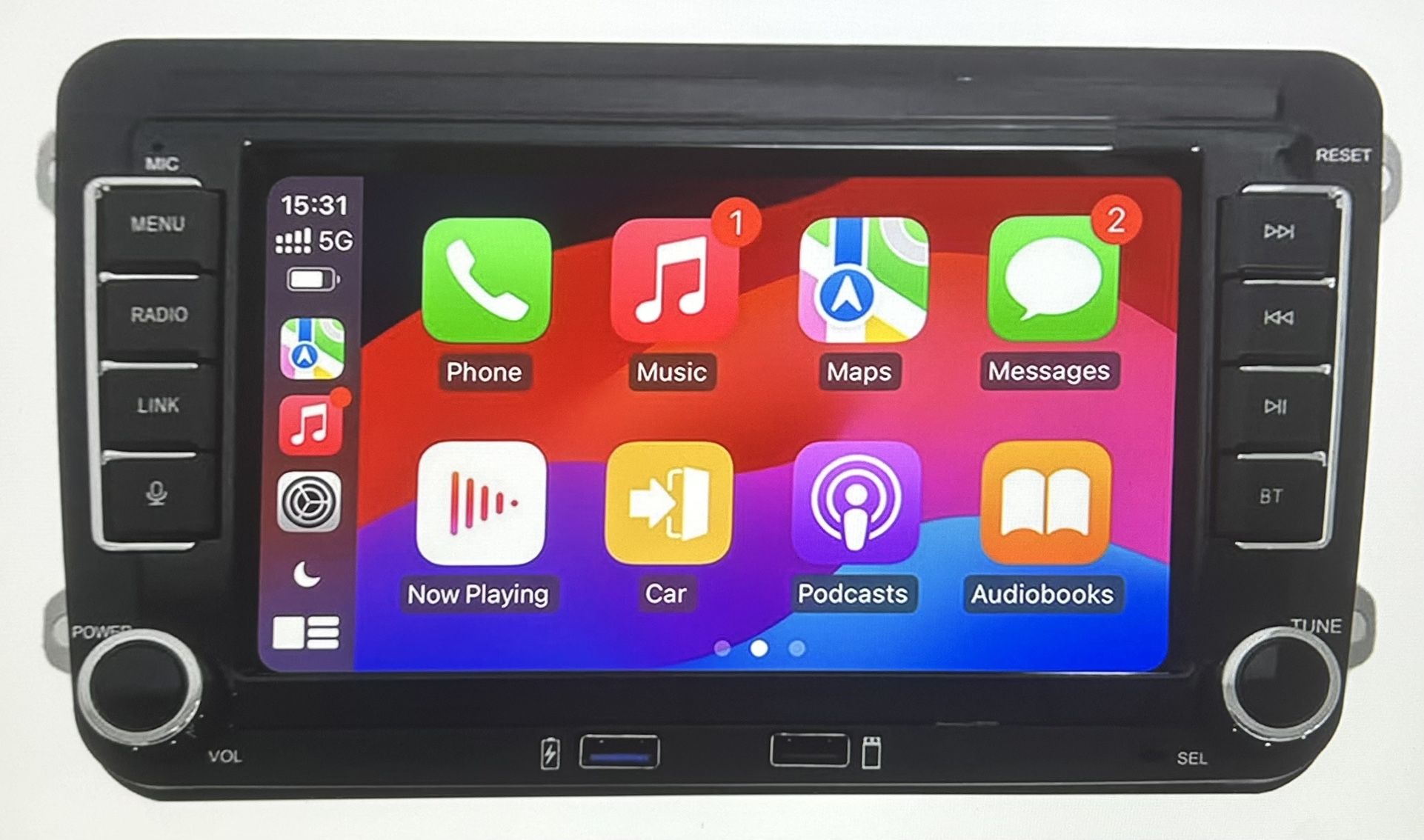 7” Car Stereo CarPlay For VW Models