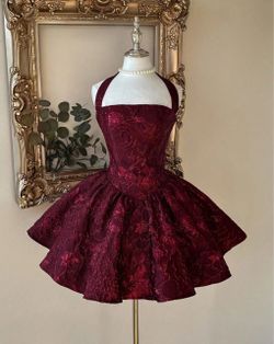 Burgundy Dress