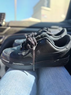 Black Air Force ones