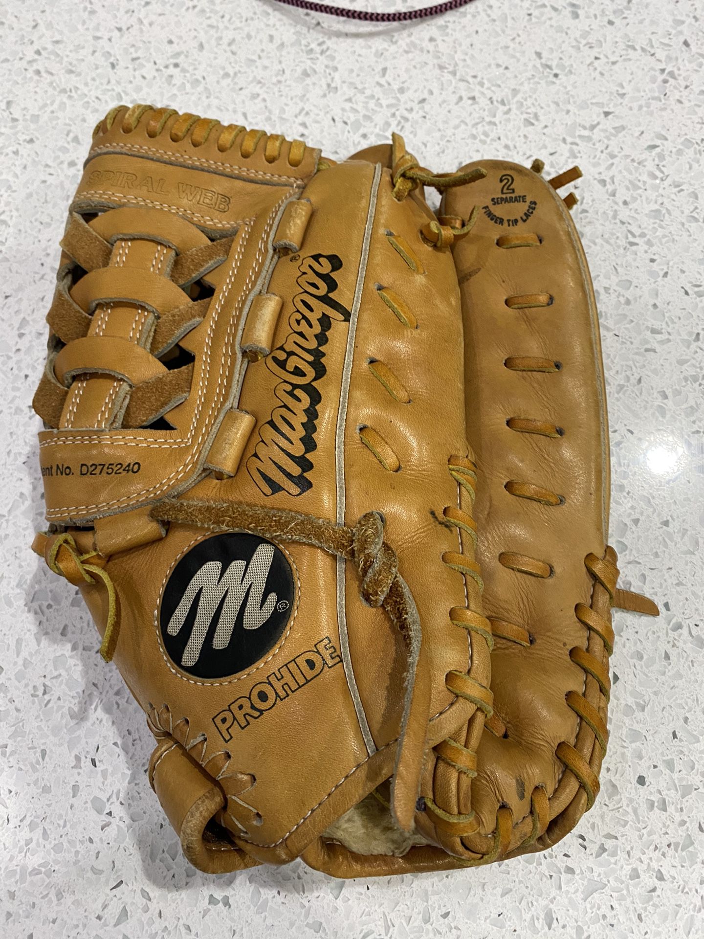 MacGregor premium prohide OF4 outfield 13 inch glove
