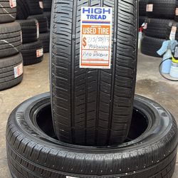 215/55/17 Yokohama - DOT 2023 - 2 Tires Installed And Balanced 