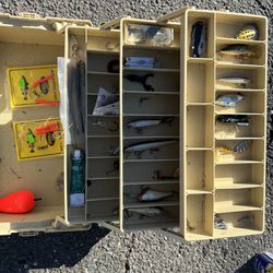 Lures And Tackle Box