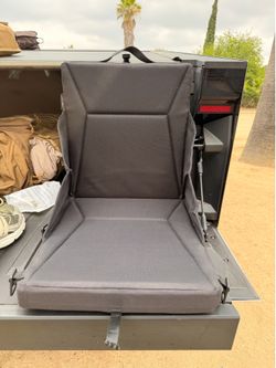 Overland Camping Seat – Foldable Ground Chair for Camping, Beach, Stadium