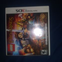 Lord Of The Rings 3DS Game