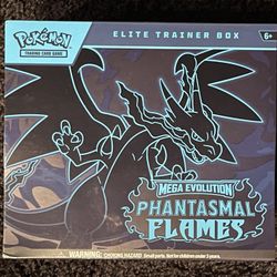 Pokémon ETB Mega Evolution Phantasmal Flames