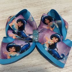 5” Princess Jasmine Hair Bow 