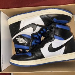 Jordan 1 Royal Toe High Lightly Used 