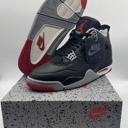 Nike Air Jordan 4 Bred Reimagined FV5029-006 Men’s Size 10.5