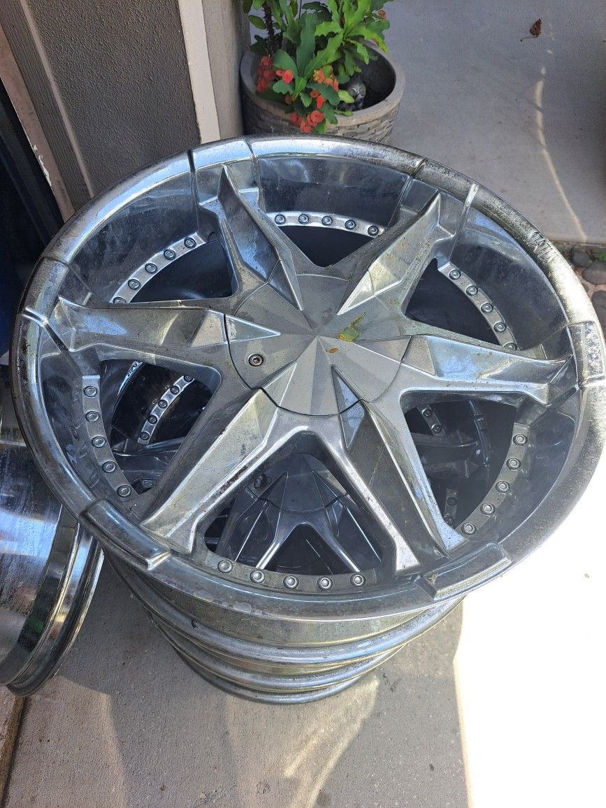1 Set 20" Status Wheels For Sale 