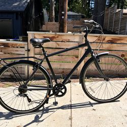 Adult Matte Black Bike 