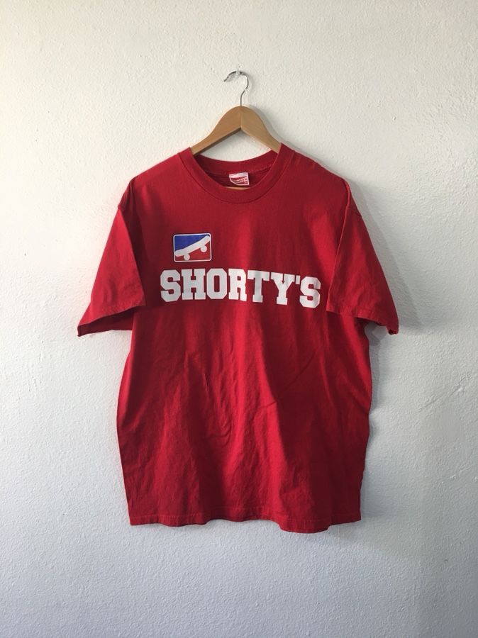 Vintage 90s Shortys Skateboards T-shirt Size XL