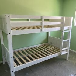 Litera Twin Size Nueva En Caja Incluye Colchones