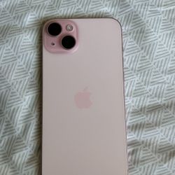 Pink Iphone 15 With Tiktok
