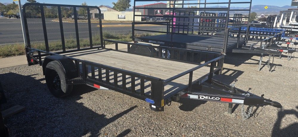 7x12 Delco Utility Trailer