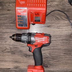 Milwaukee Drill And Charger (No Battery)