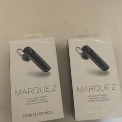 Marque 2  Plantronics  Bluetooth Headset 