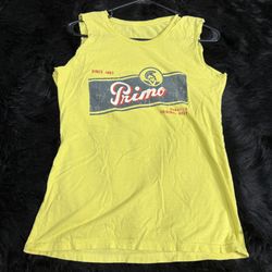 Vintage Primo Hawai’i Shirt Adult Small Cut Off Tank Top