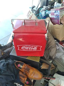 Vintage Coca Cola Cooler From The 50 Eis