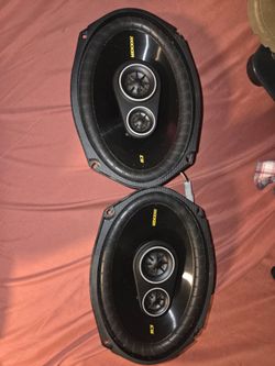 Kicker CS 3-way speakers