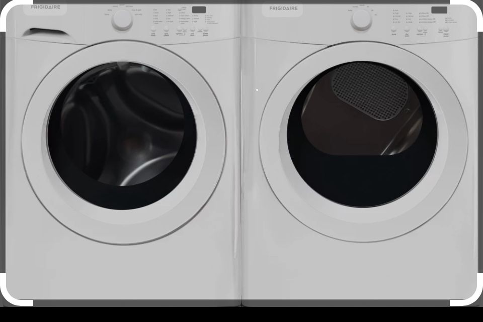 Frigidaire stackable washer and Dryer for 875 for both