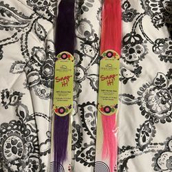 Long Snap On 100% Human Hair Extensions