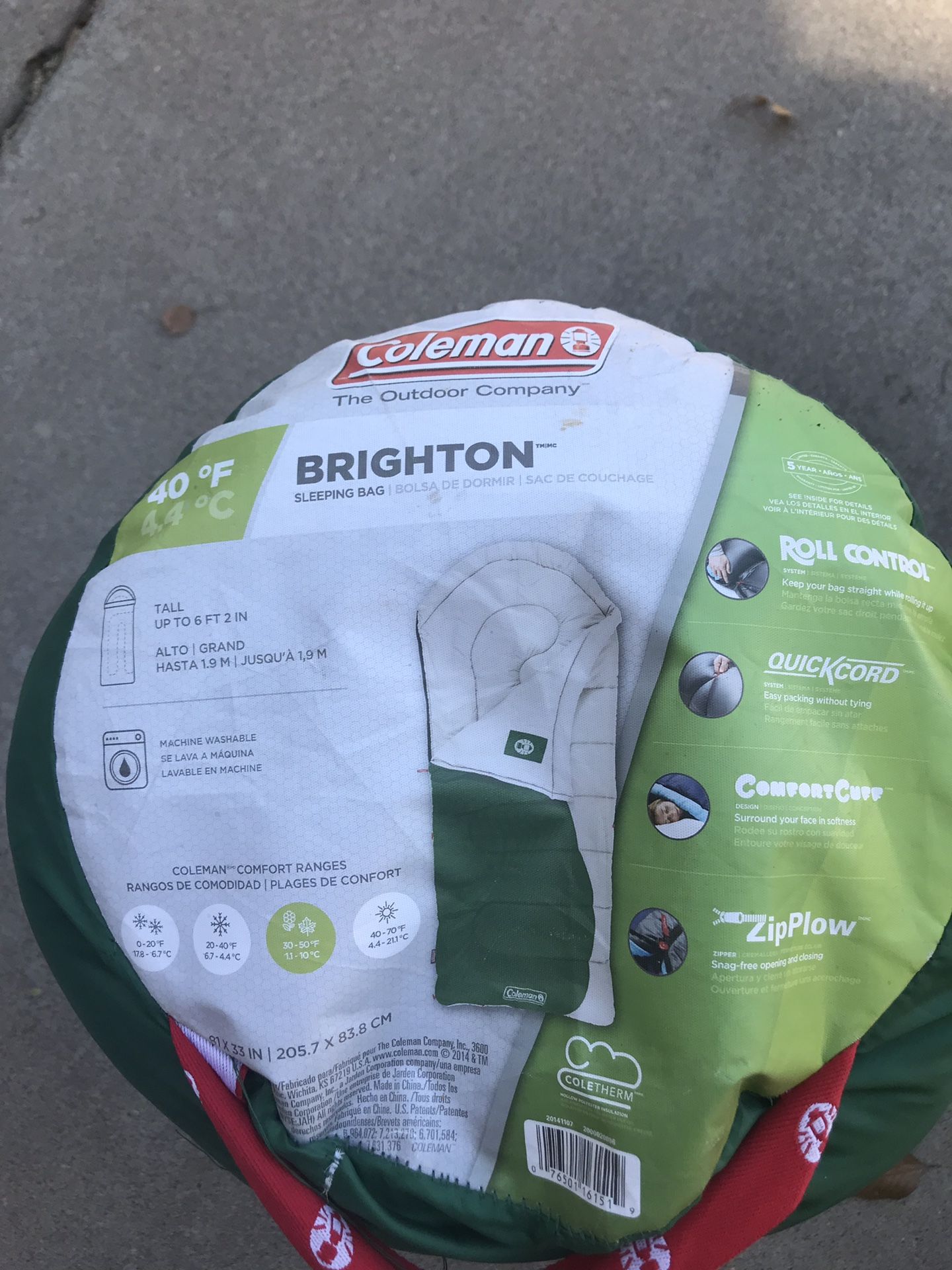 Coleman Brighton Sleeping Bag