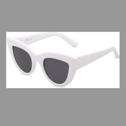 New In Box Womens Cat Eye Retro Sunglasses 