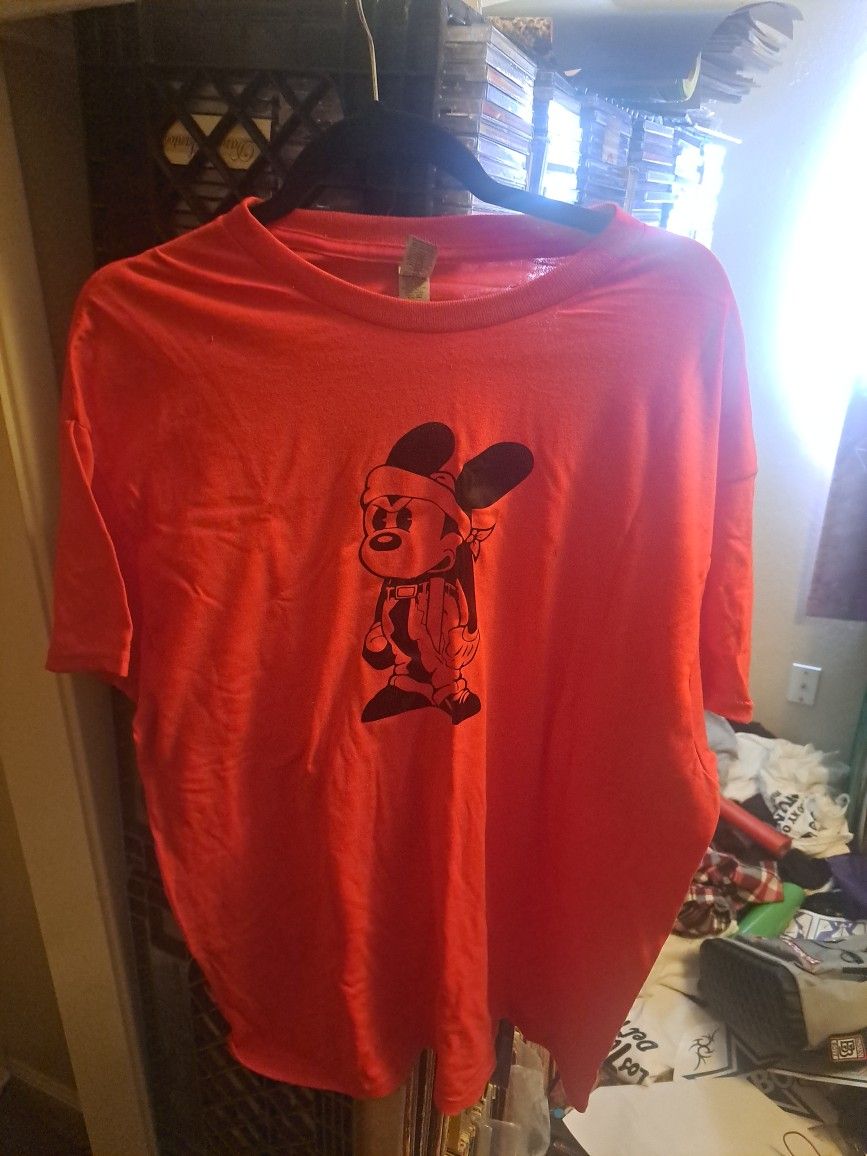 Mickey Mouse Cholo Lowrider T Shirt Size Xl