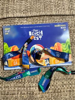 Baja beach fest GA tickets